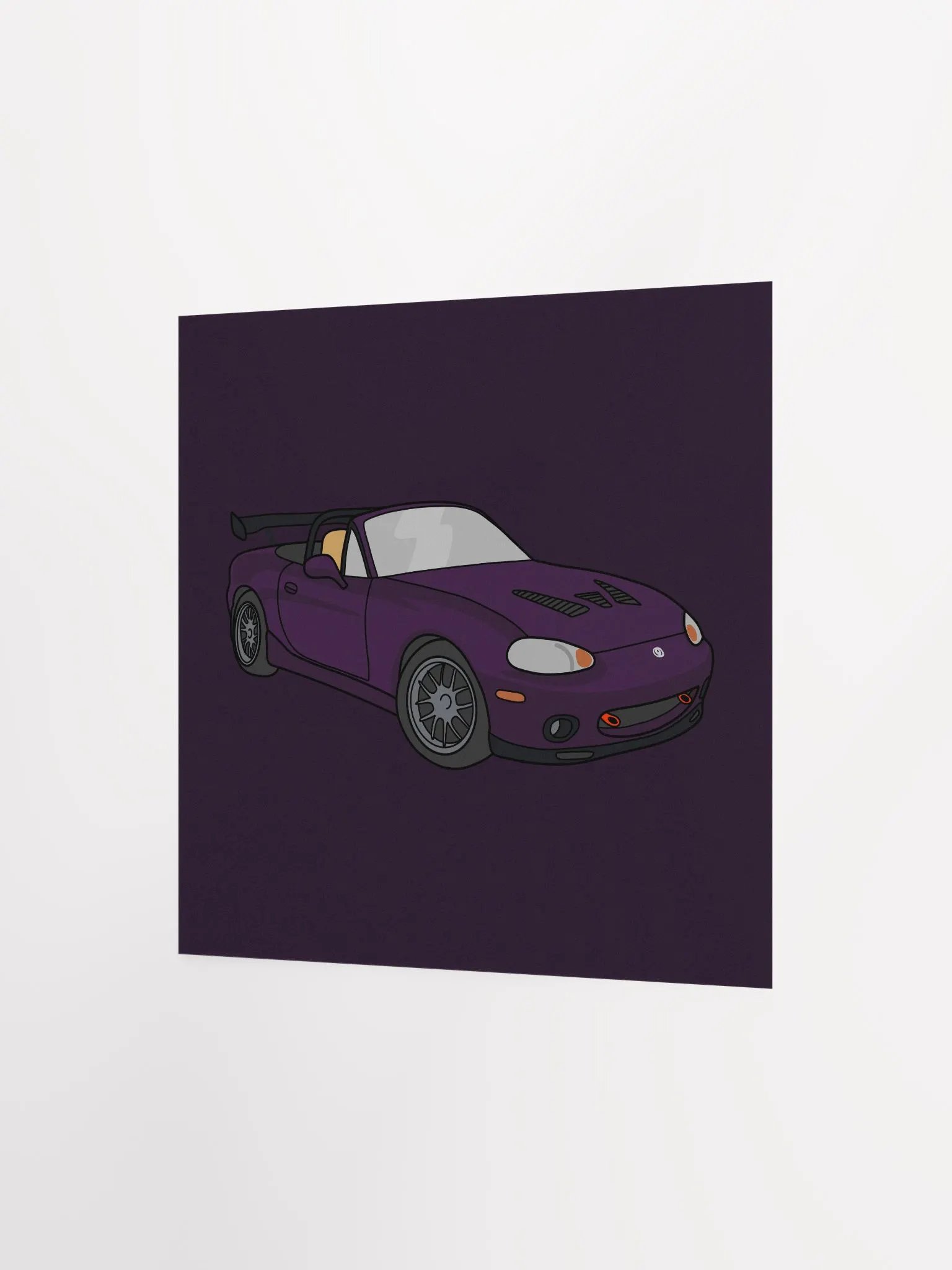 Caffeinated Gearhead's Car Collection - NB Mazda Miata - Poster product image (2)