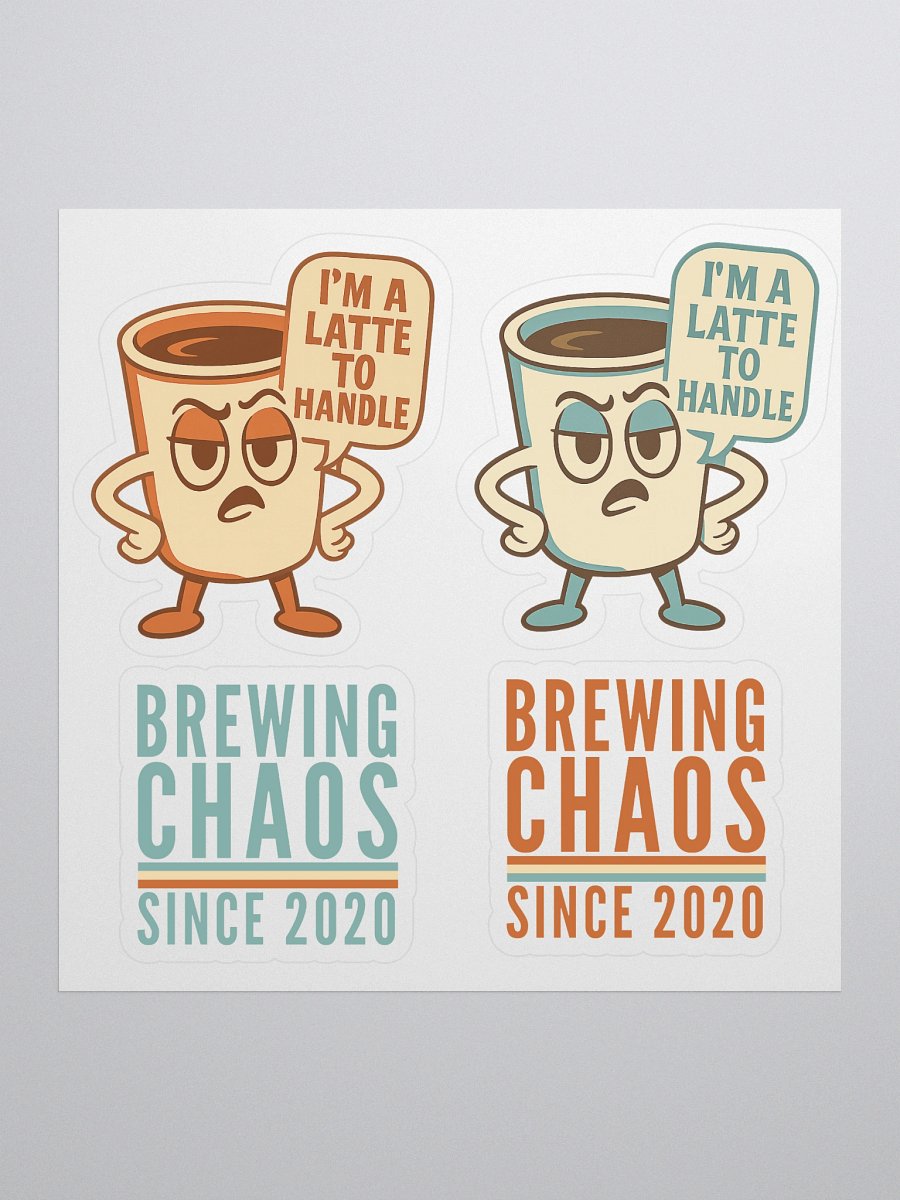 A Latte Stickers product image (1)