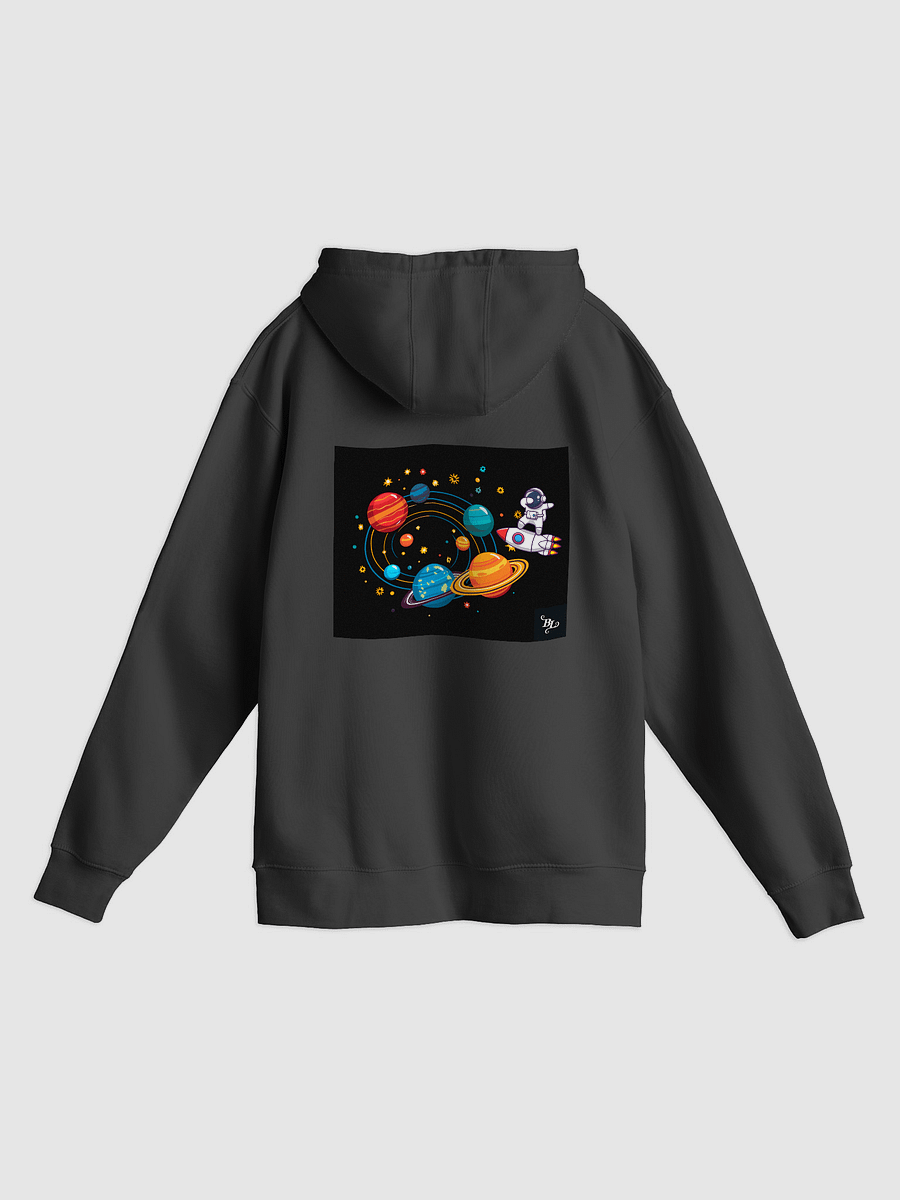 Astronaut Rocket Solar System Premium Pullover Hoodie product image (1)
