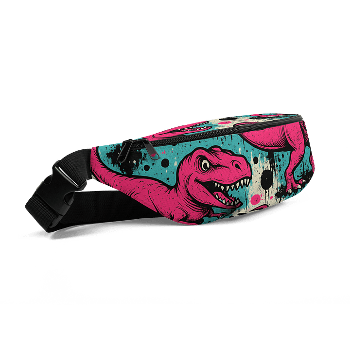 T-Rex Paint Neon Graffiti Pop Art - Fanny Pack product image (2)