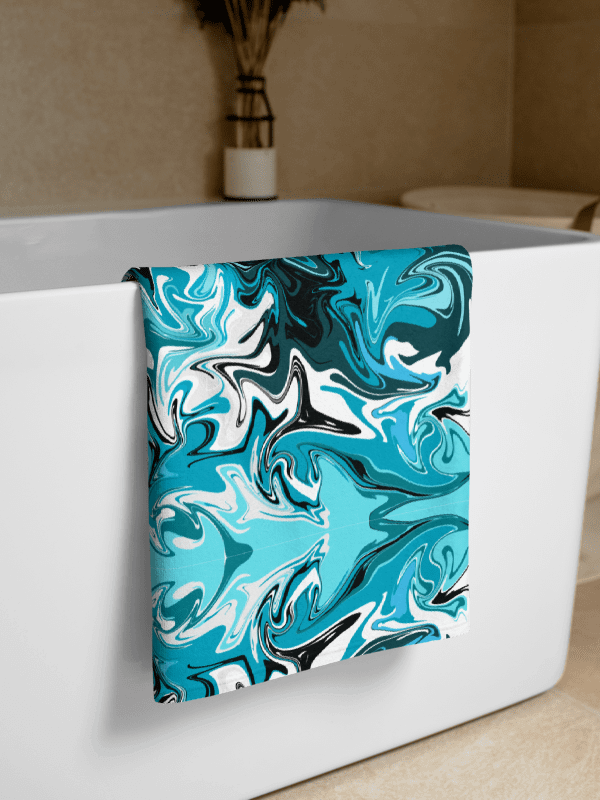 Marbled Waves Towel product image (1)