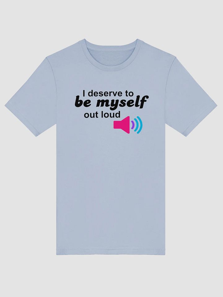 be myself out loud androgyne t-shirt product image (1)