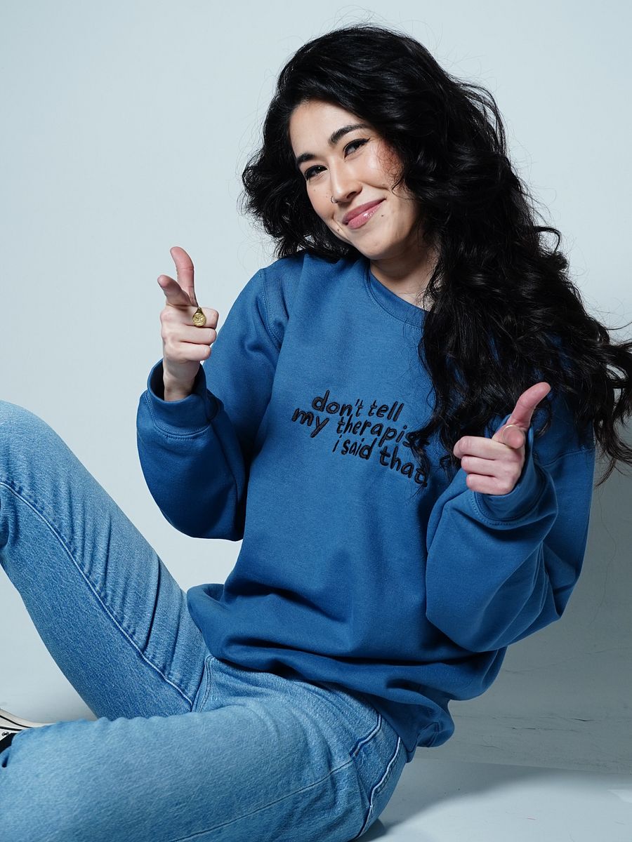 Conducive Crewneck Sweatshirt (Embroidered - Dark Thread) product image (11)