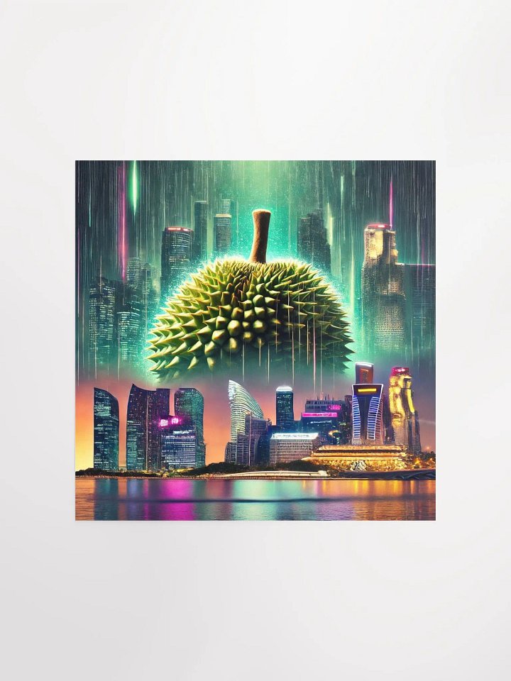 Durian at the Heart of Singapore - Poster product image (2)