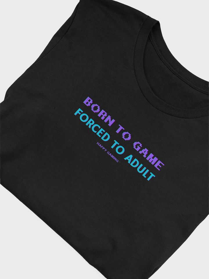 Born To Game Retro Gamer Vibes Tee product image (1)