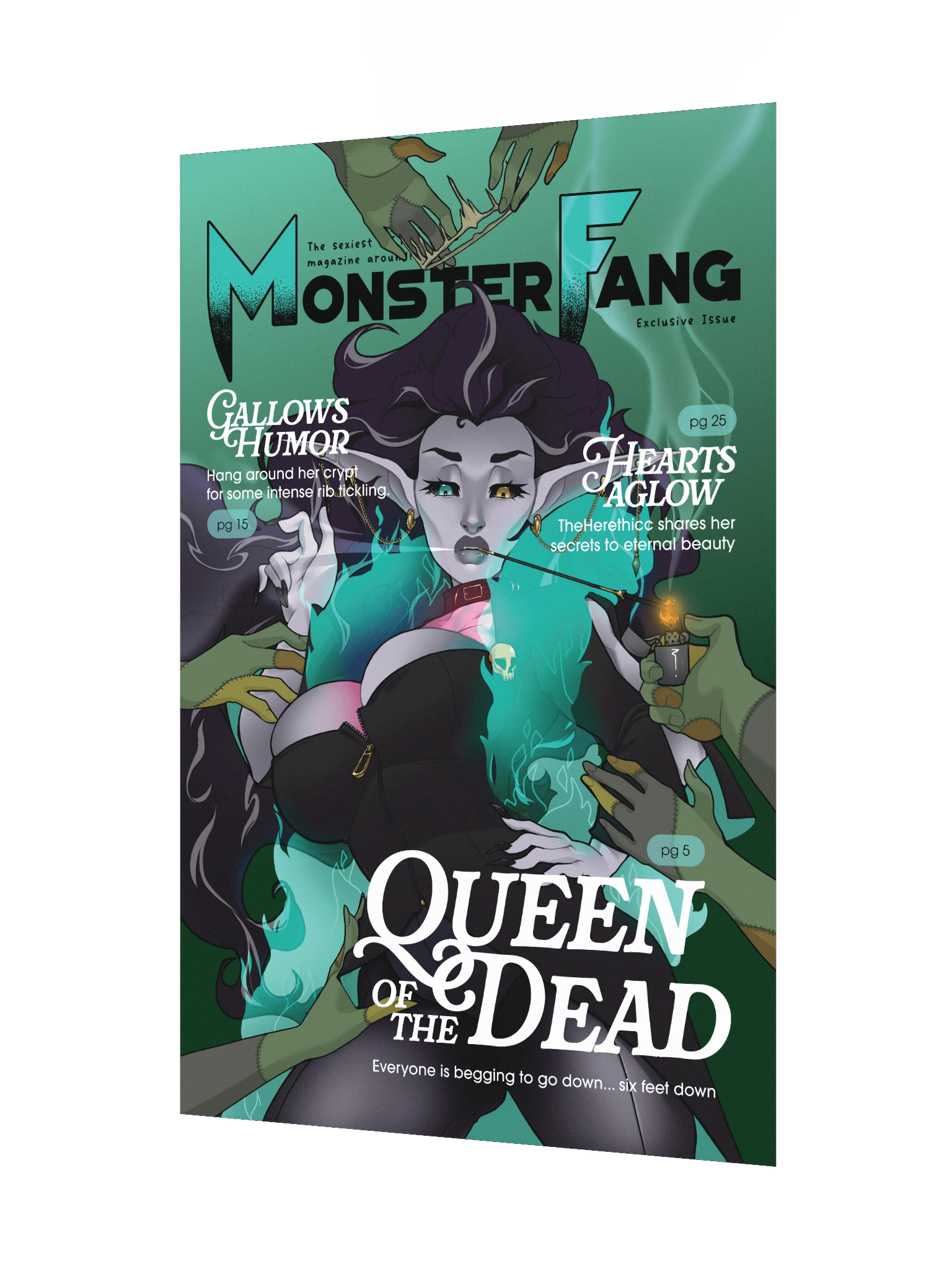 Thicc MonsterFang Queen Edition Print product image (3)