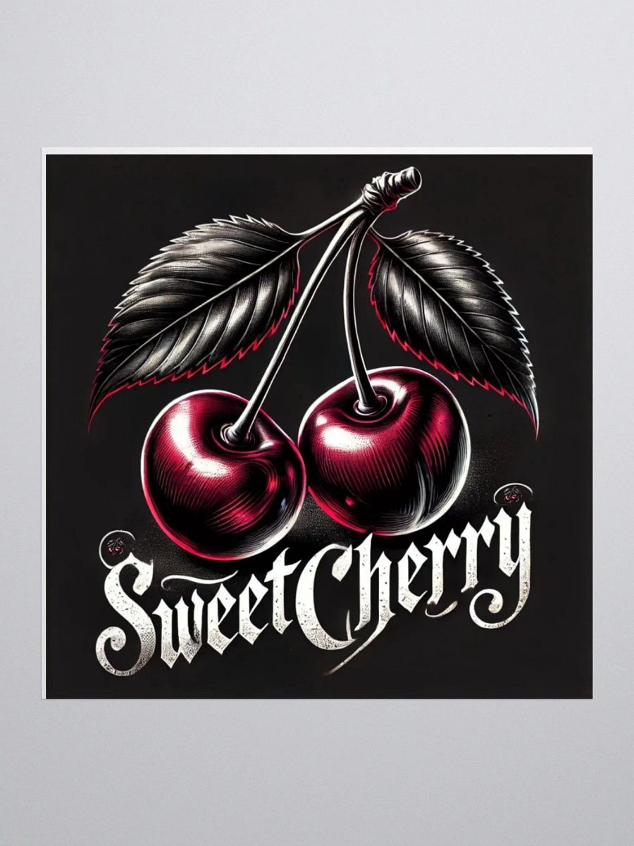 Cherry Delight Kiss Cut Stickers product image (2)