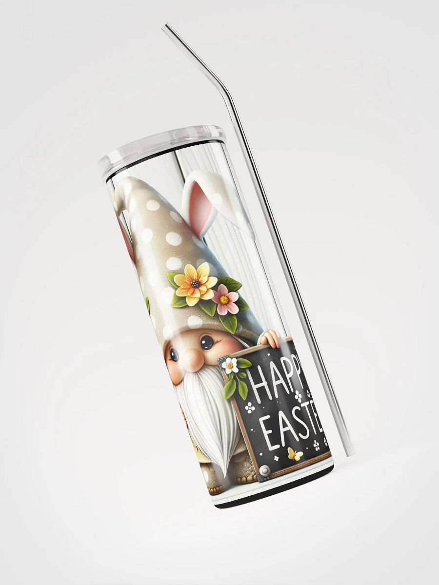 Bunny Gnome Easter Stainless Steel Tumbler product image (5)