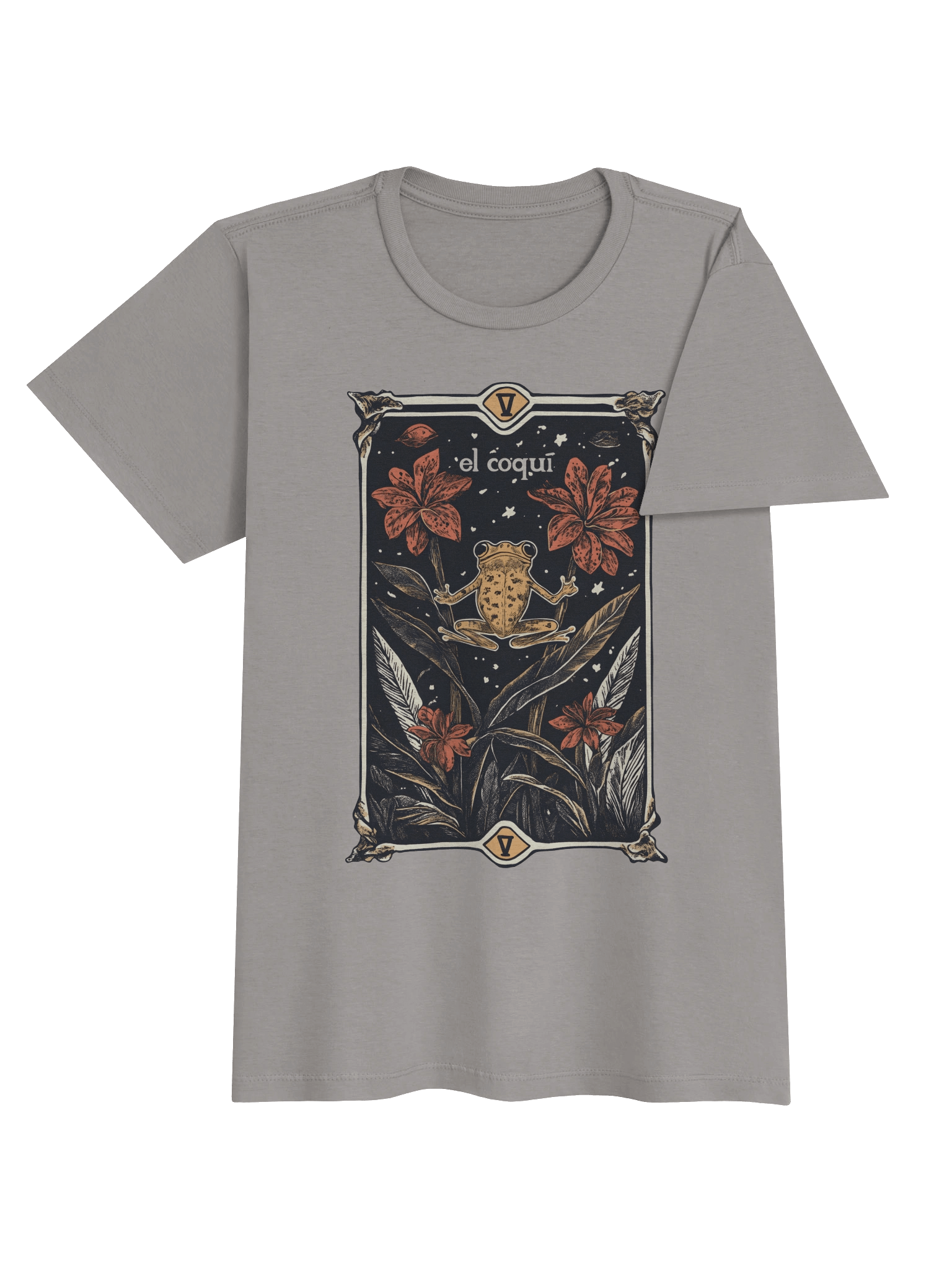 El Coquí Carta Tarot T-Shirt Mujer product image (3)
