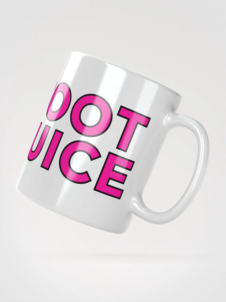 Toot Juice Pink Text White Mug product image (2)