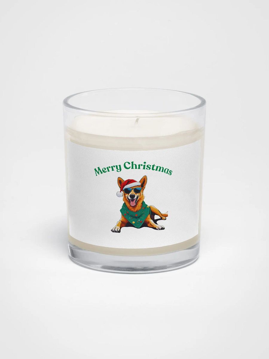 Dingo Claus Soy Wax Candle - Green product image (1)