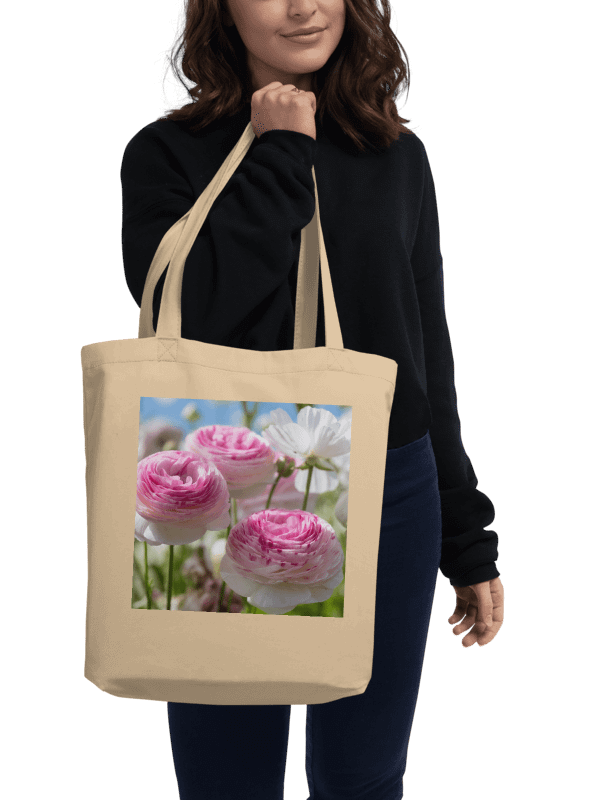 Strawberries and Cream Buttercup Tote Bag product image (4)