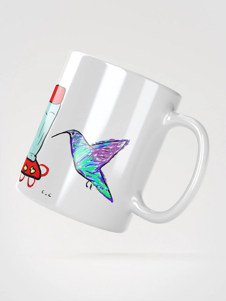 Hummingbird mug - White product image (2)