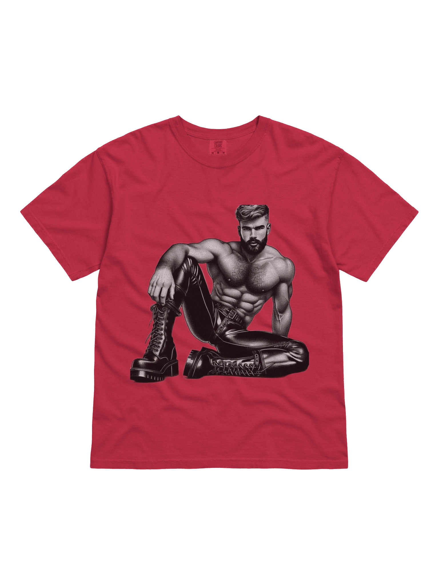 Gay Gods - Captain Ivan Gay Leather Bar Pride Berlin Graphic Design T-Shirt product image (31)