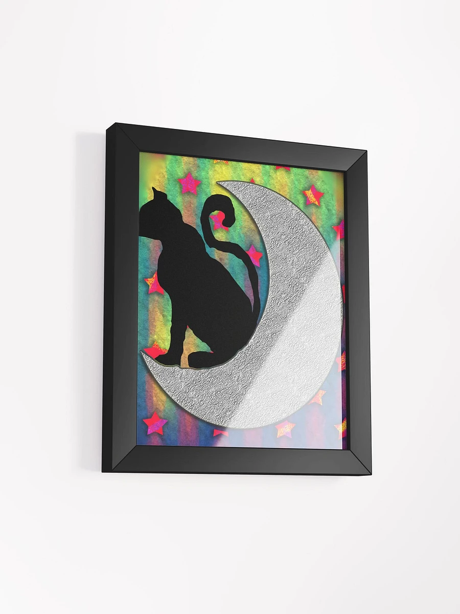 Cat On The Moon Framed Poster product image (46)
