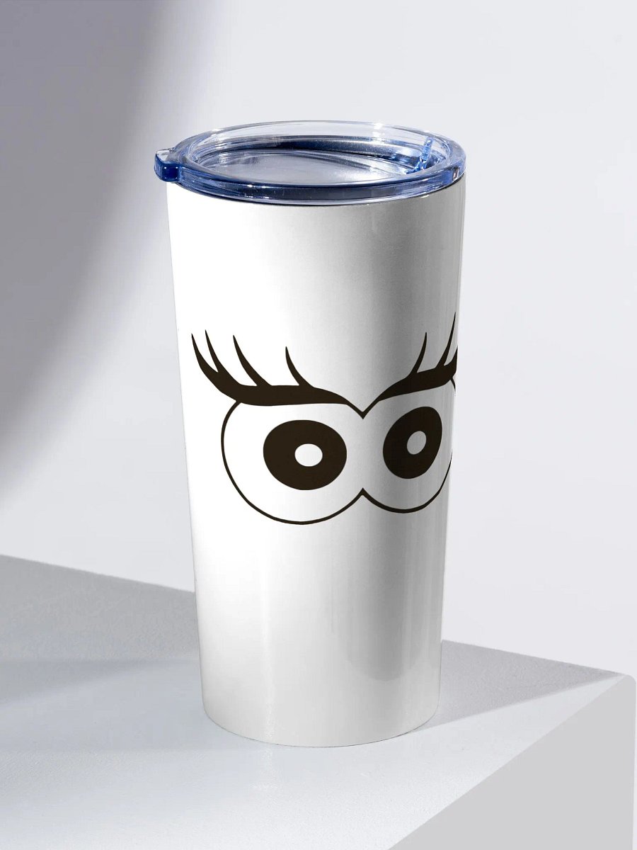 Eyes Wide Open Stainless Steel Tumbler product image (2)