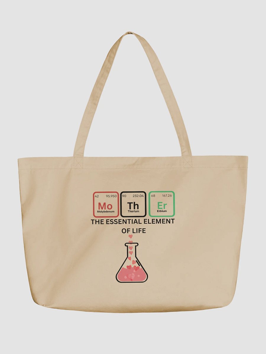 🛍️ MoThEr – The Essential Element of Life Organic Tote product image (1)