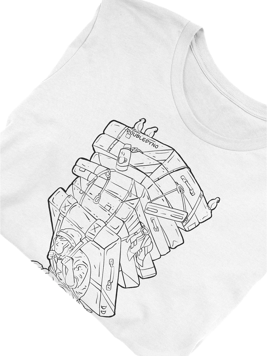 Crash pad tower T-shirt product image (3)