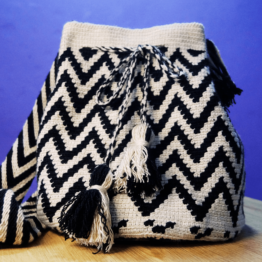 Patrón Bolso Mochila Wayuu ZigZag a Crochet product image (1)