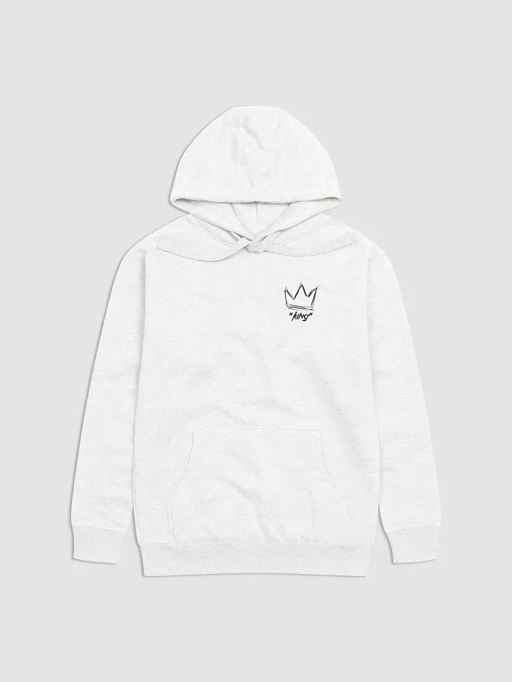 king Hoodie Wit product image (1)