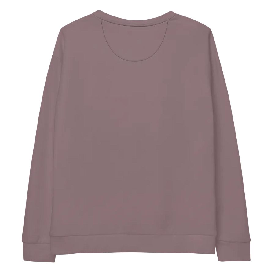 Plain Mauve Soft Summer Unisex Recycled Polyester Heavyweight Premium Sweatshirt by Treasure Pie product image (8)