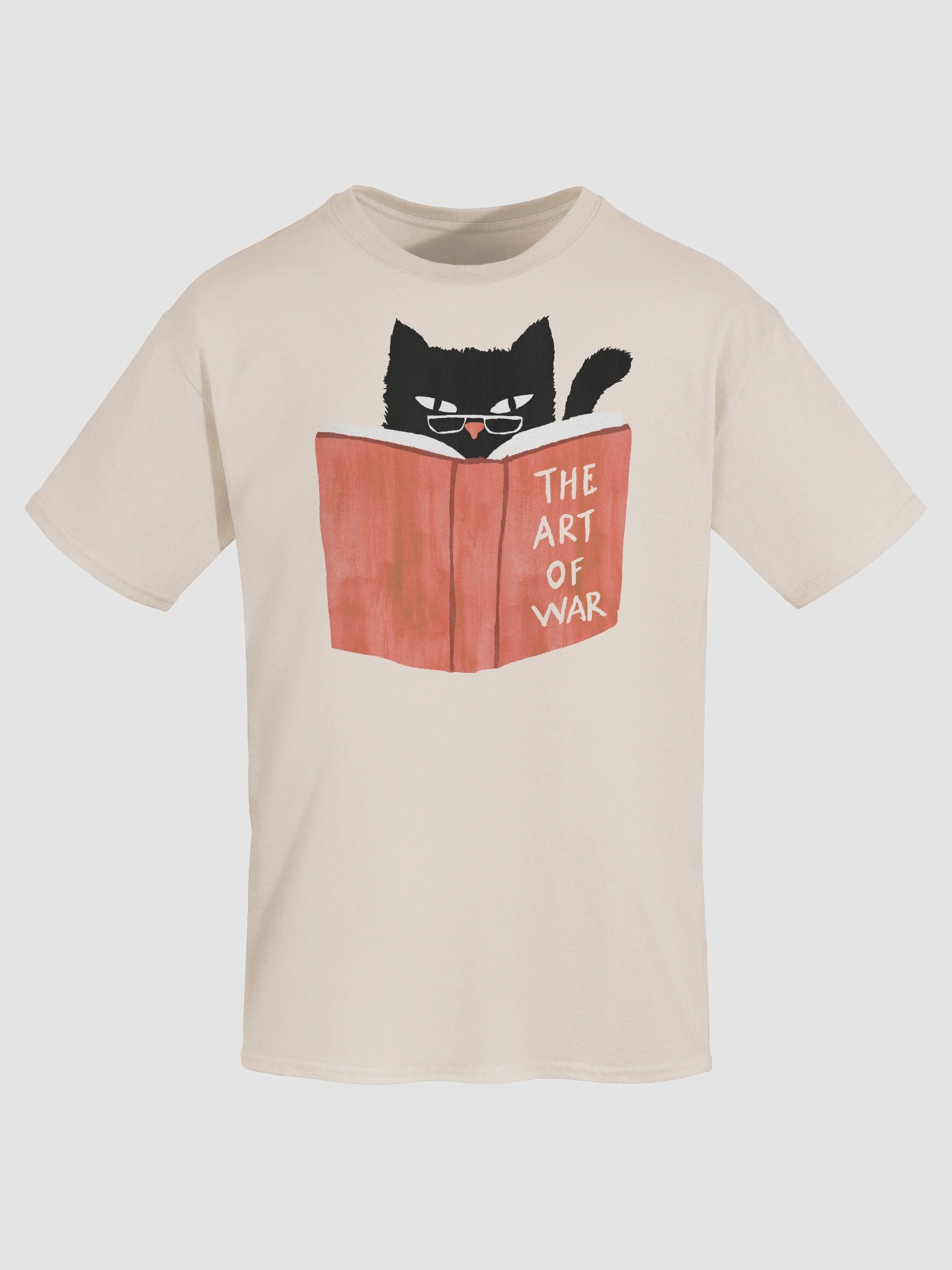 Diabolic cat graphic t-shirt product image (91)
