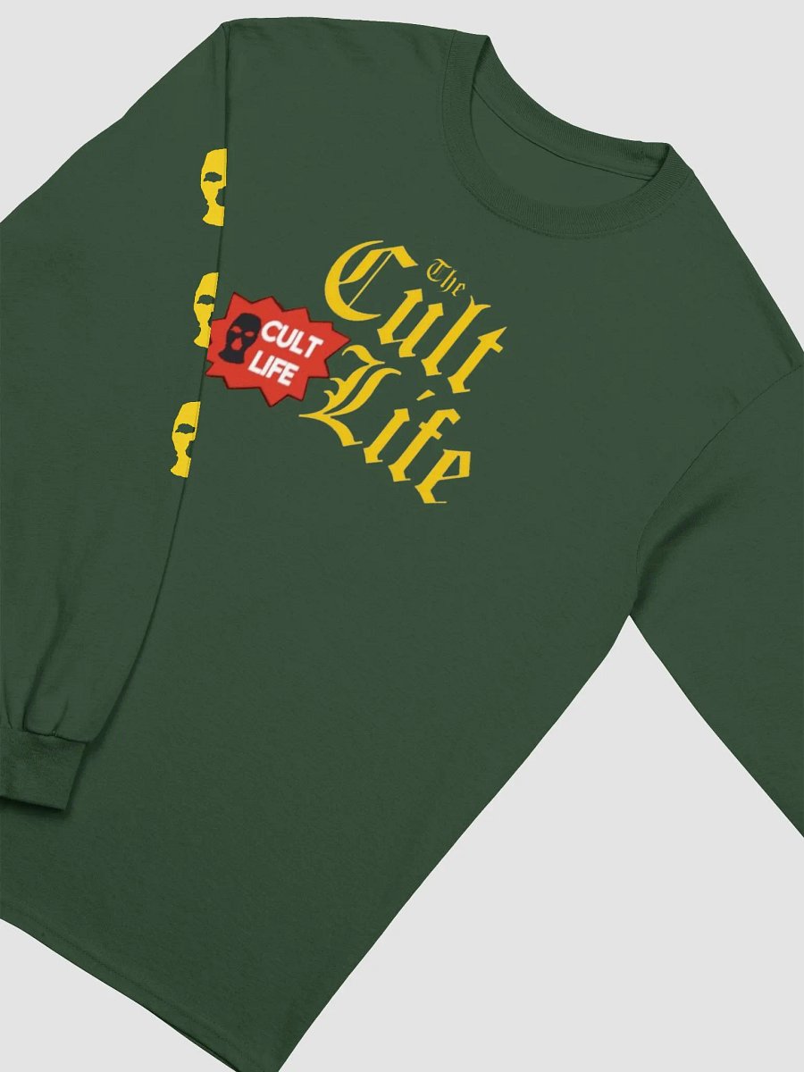 GREEN LONG SLEEVE YELLOW MASK product image (1)