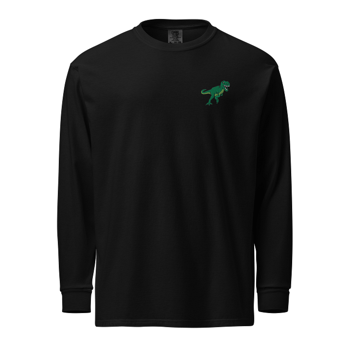 Tyrannosaurus Rex Embroidered Long Sleeve T Shirt product image (1)