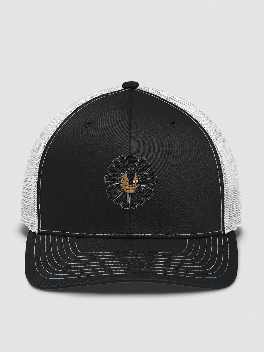 MURDAGANG TRUCKER HAT white and black product image (1)