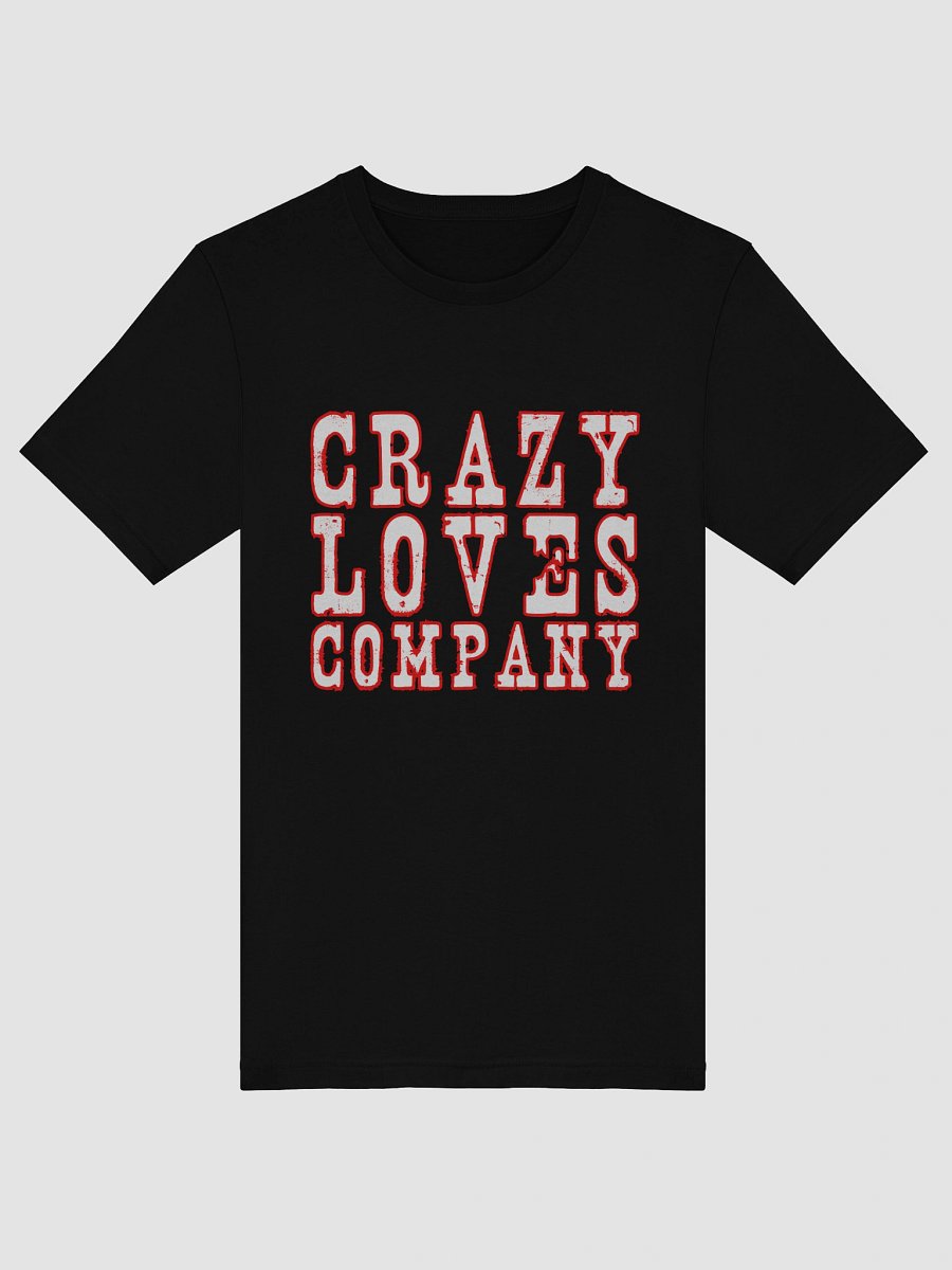 Crazy Loves Company | Official Black T product image (3)