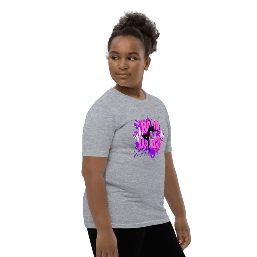 Born to Dance Her Silhouette Dynamic Dance Youth T-Shirt product image (5)