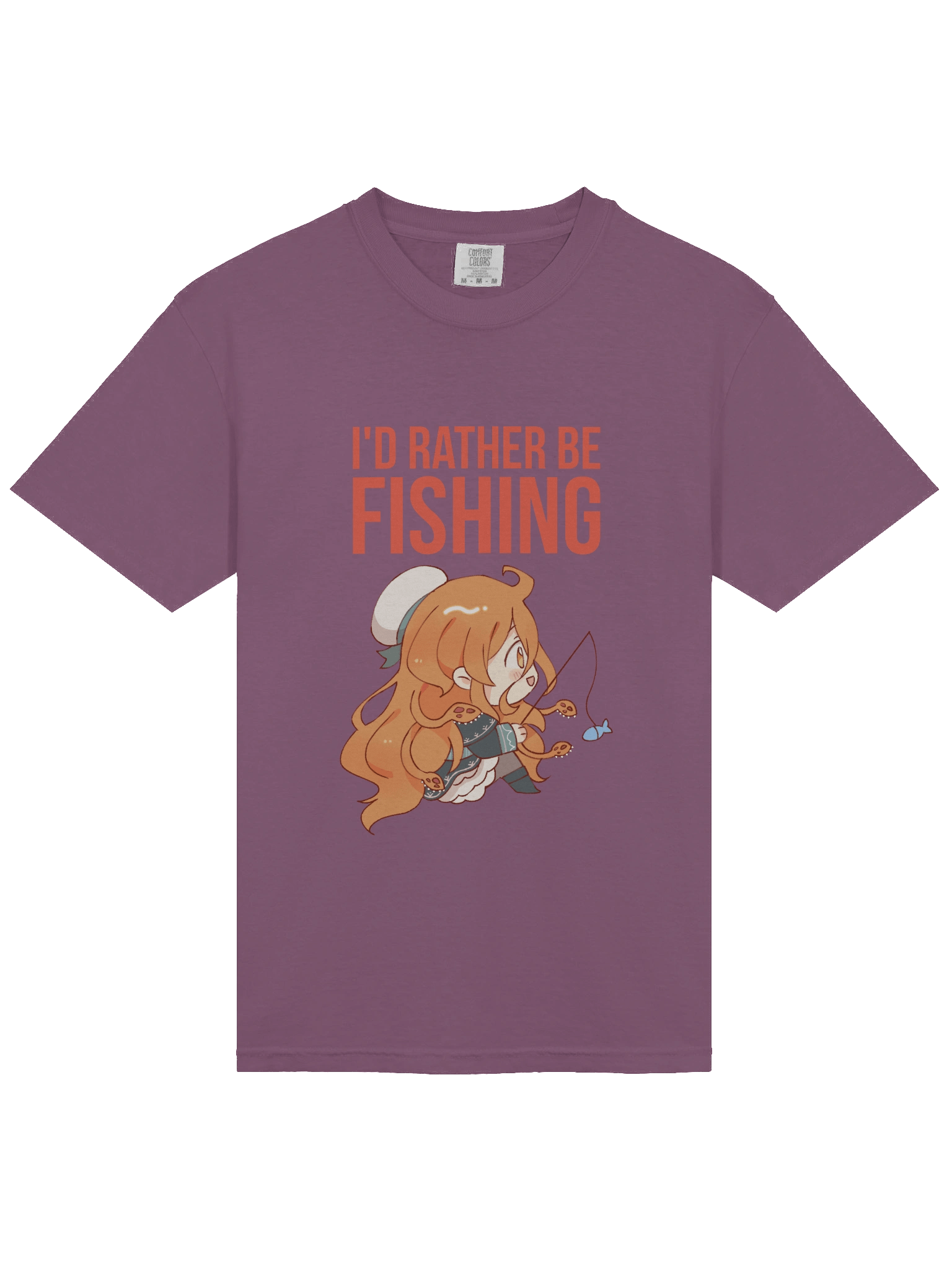 "I'd Rather Be Fishing" Illith T-shirt product image (18)