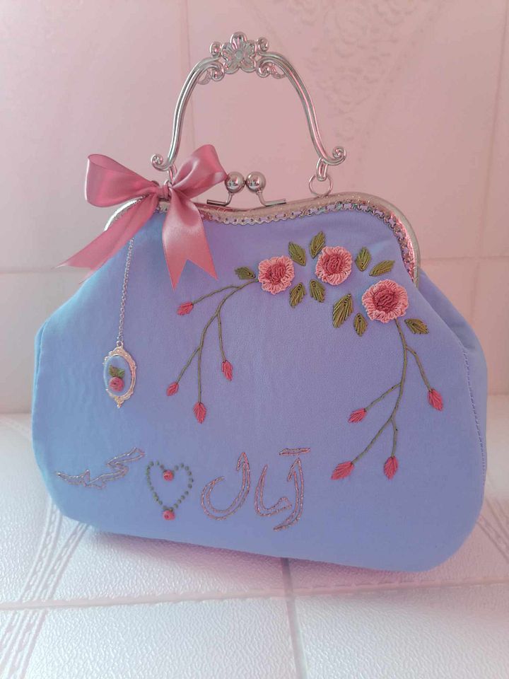 Blue handbag-Personalized design product image (1)