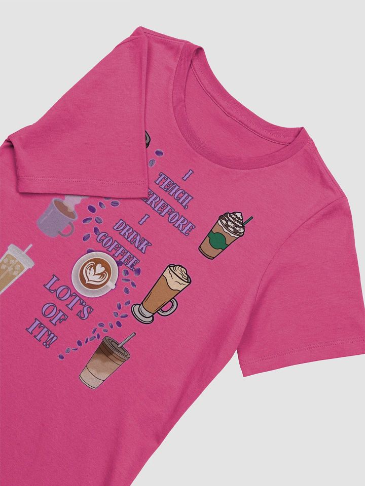 Teachers coffee break relaxed fit Tee product image (2)