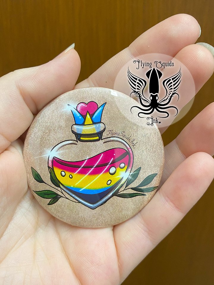 Button- Pride Potion Pansexual product image (1)