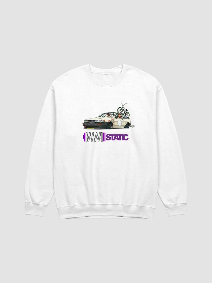 Static JDM Car Crewneck Shirt product image (1)