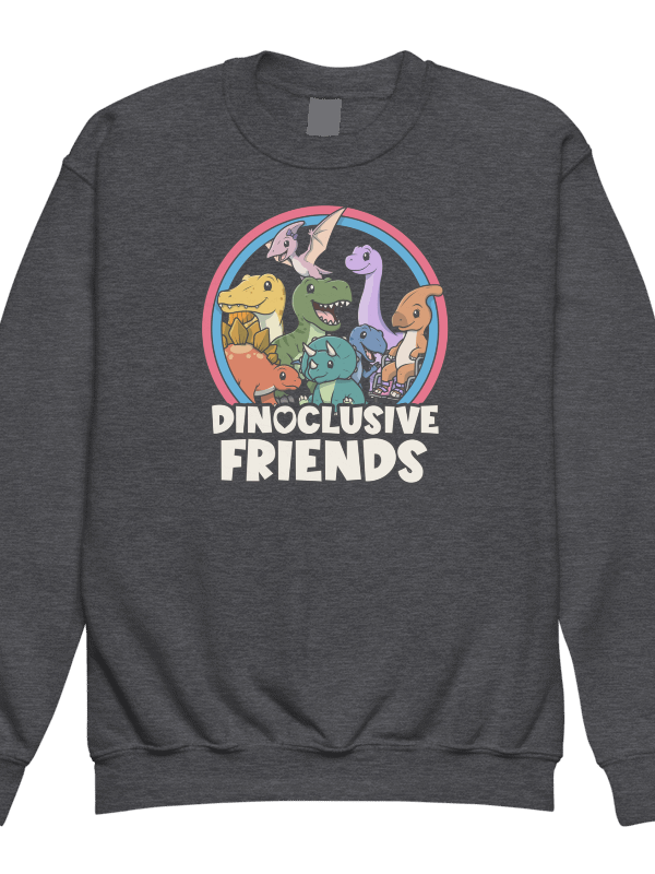 Dinoclusive Friends - Youth Crew Neck product image (1)