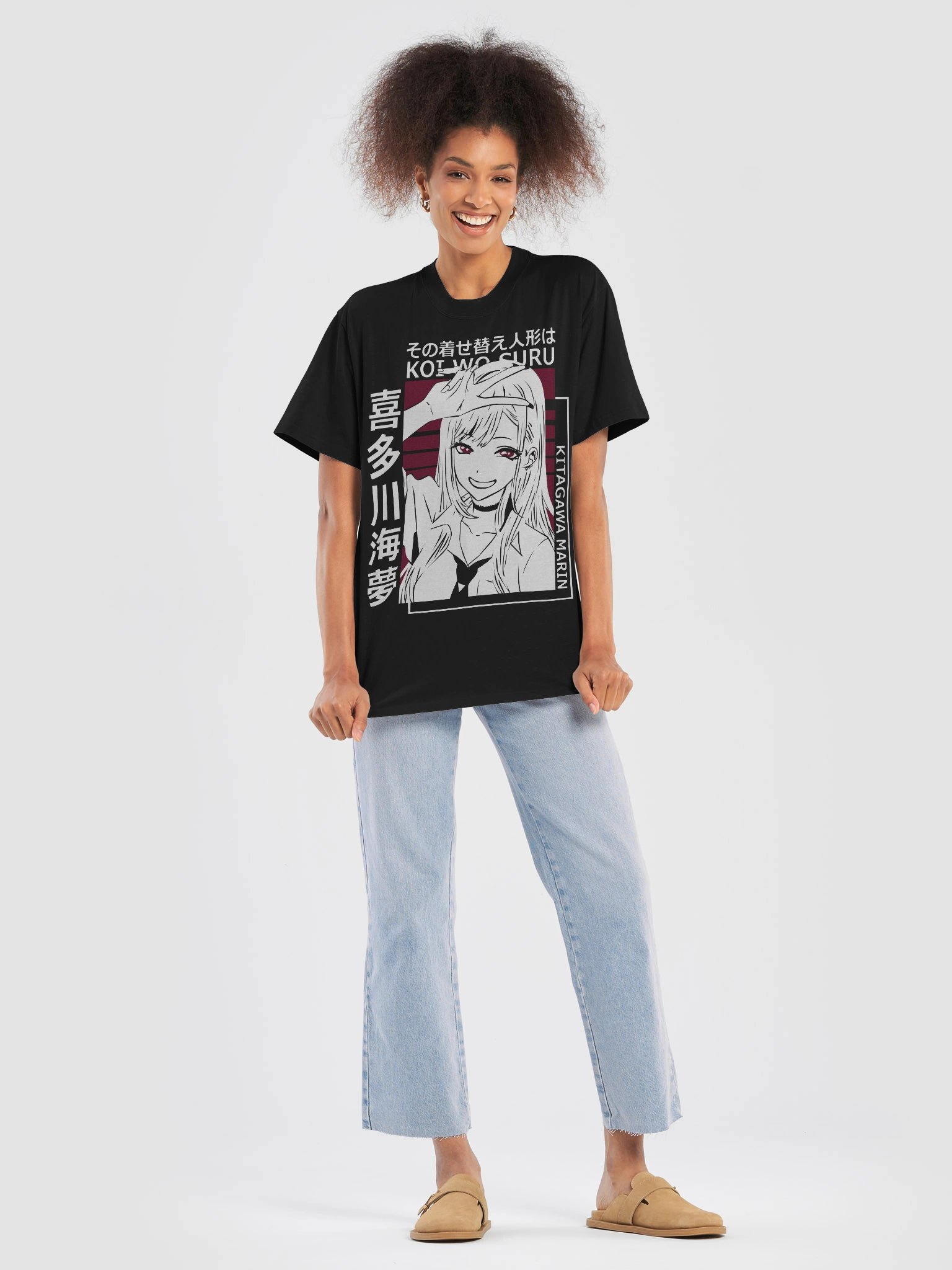 💫 My Dress-Up Darling: Marin Grid Glow Tee product image (7)