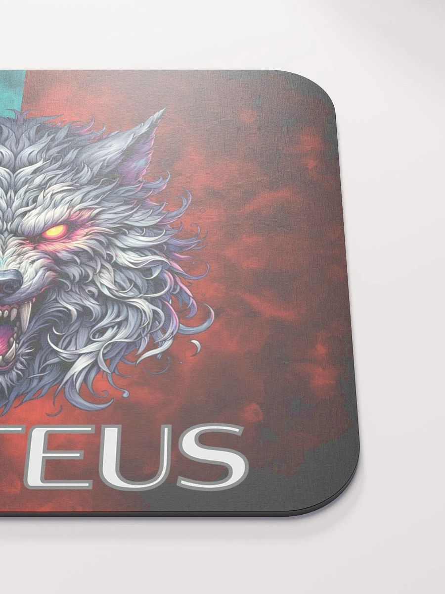 Fierce Glow Wolf Classic Mouse Pad product image (5)