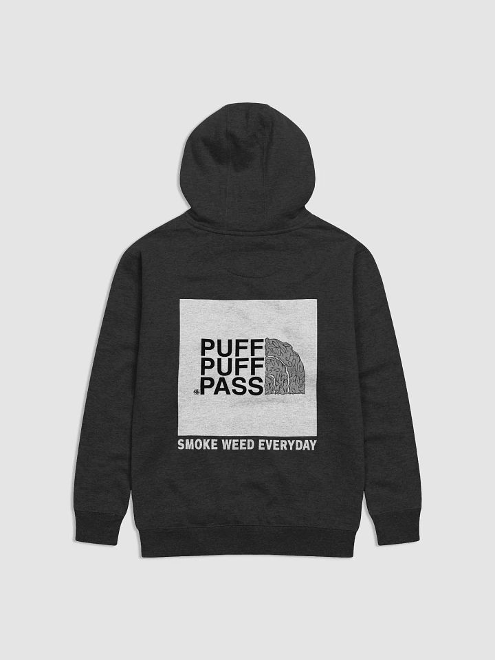 Puff Puff Pass Tee [White] DTG Hoodie product image (2)