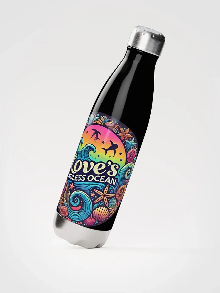 Endless Ocean Stainless Steel Water Bottle product image (2)