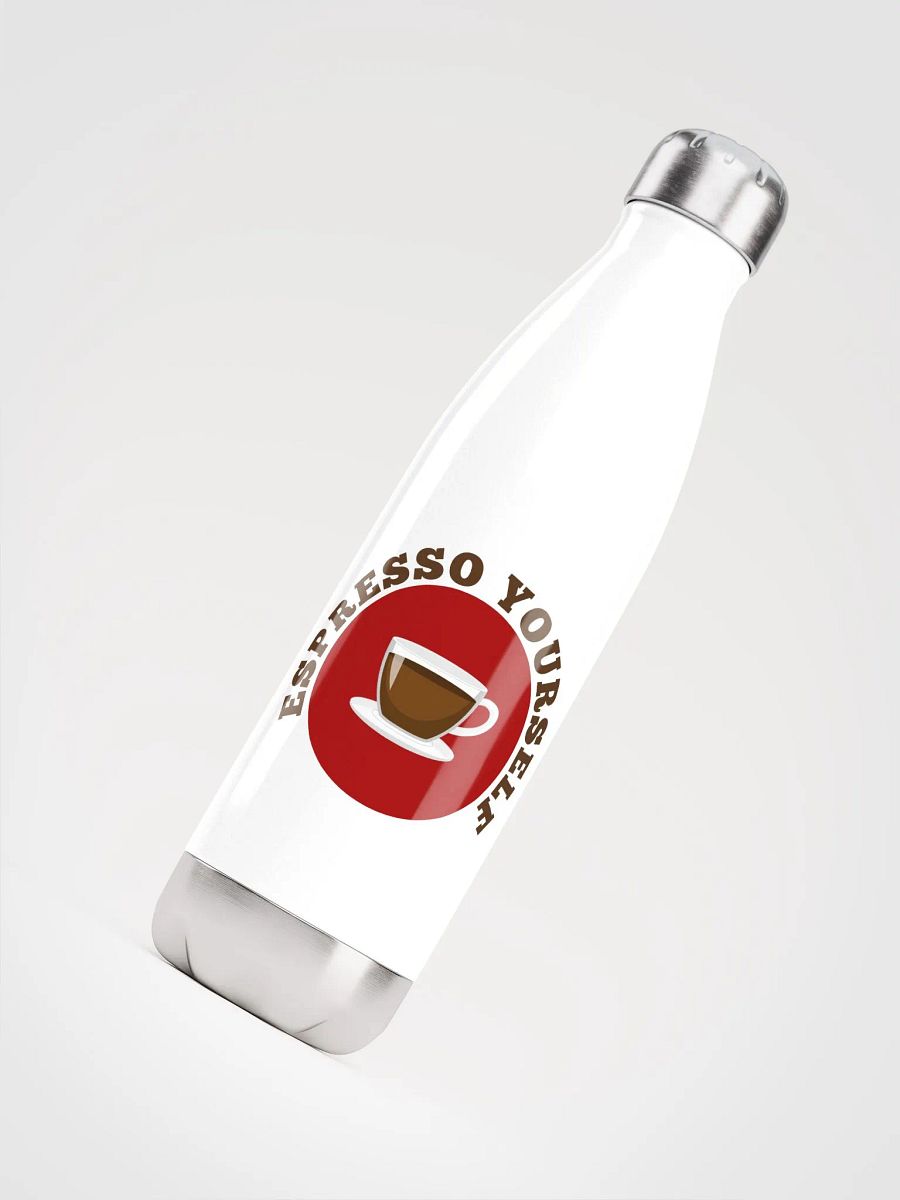 Espresso Yourself Stainless Steel Water Bottle product image (4)