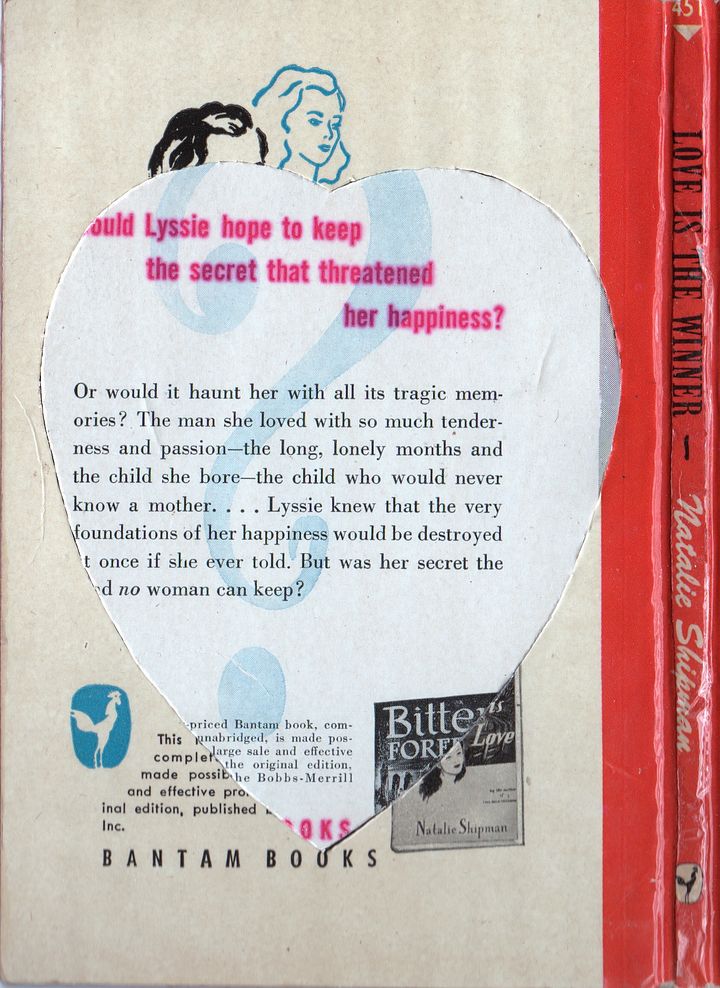 Love is the Winner Valentine Card (pink hearts inside) product image (2)
