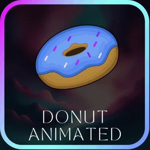 Donut Animated Emote product image (1)