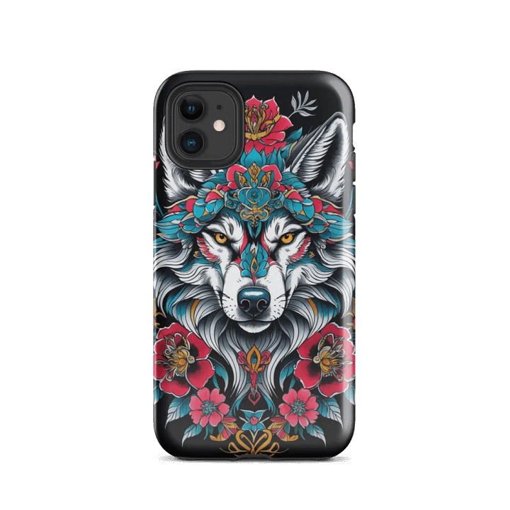 Wolf Bloom iPhone® Tough Case product image (24)