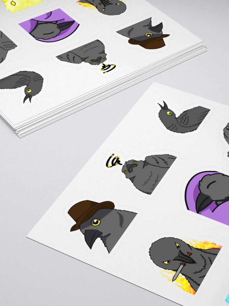 TheSpaceCr0w Emotes Sticker Pack product image (4)