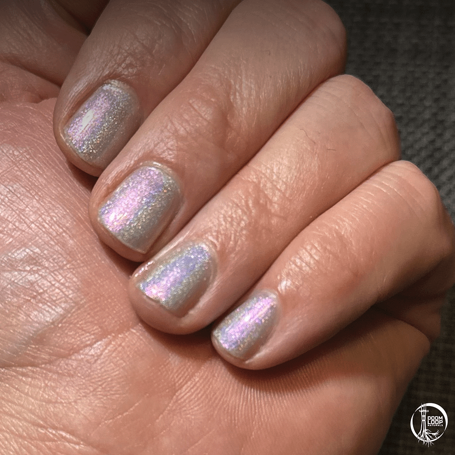 UNCHAINED FELONIES - Holographic Lilac Shimmer Nail Polish product image (6)