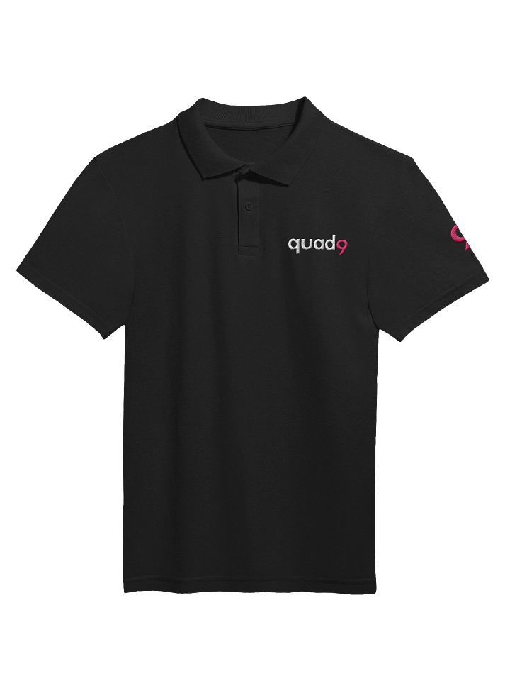 Quad9 Embroidered Logo Polo Shirt product image (1)