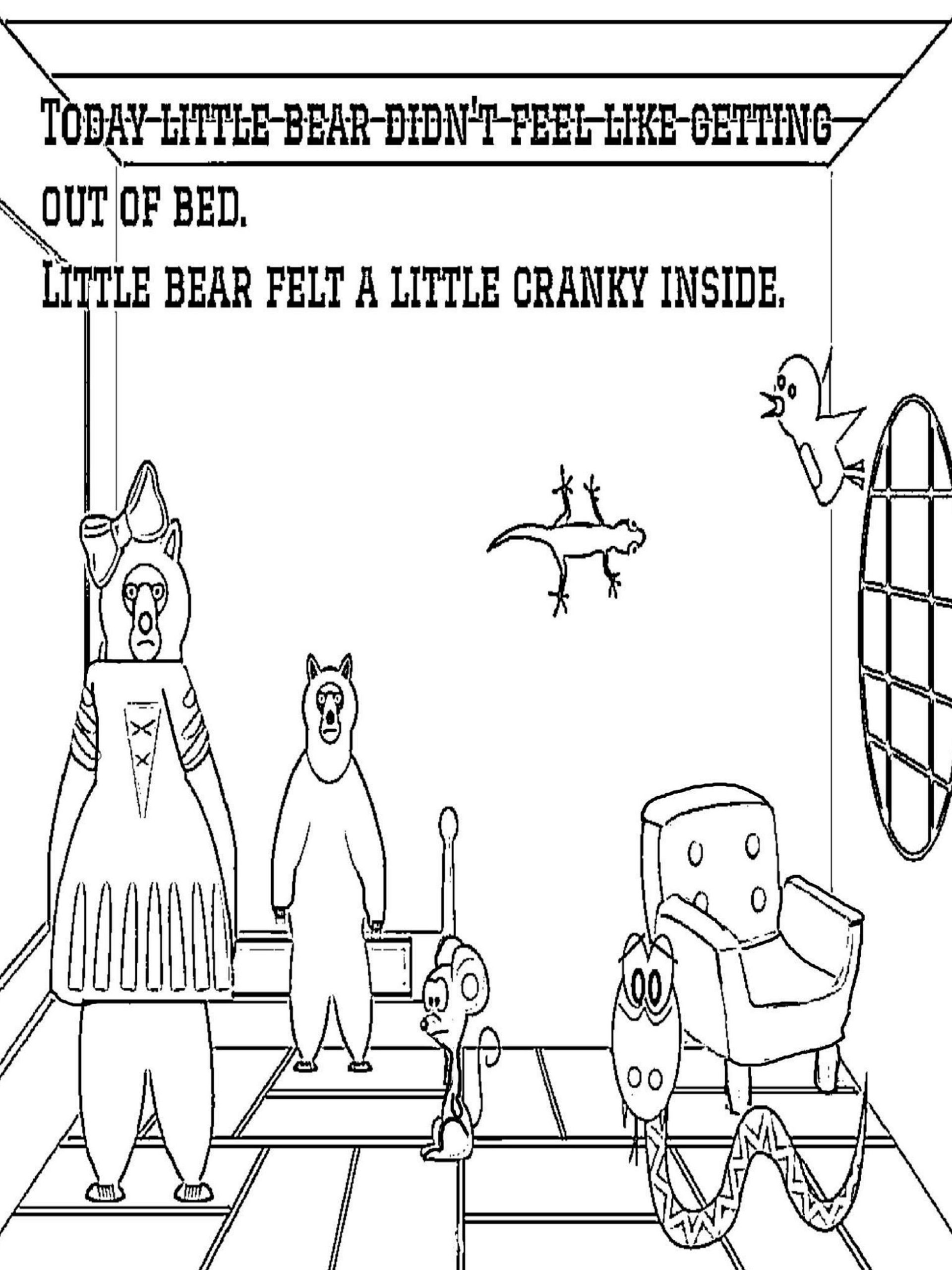The Big Book of Animal Adventures Coloring Book Story Collection product image (10)