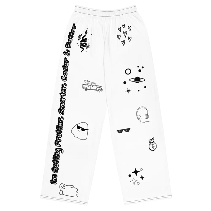Crafty Vibes All-Over Wide-Leg Pants product image (1)